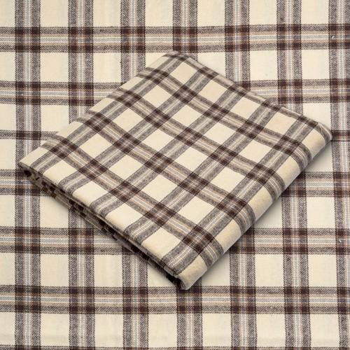 Tan and brown tartan plaid - tan,