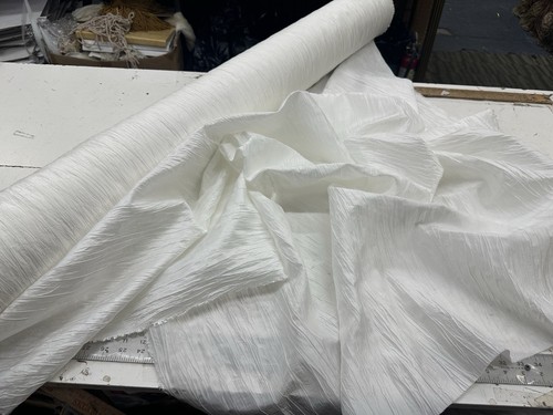 Crushed faux taffeta - crushed,